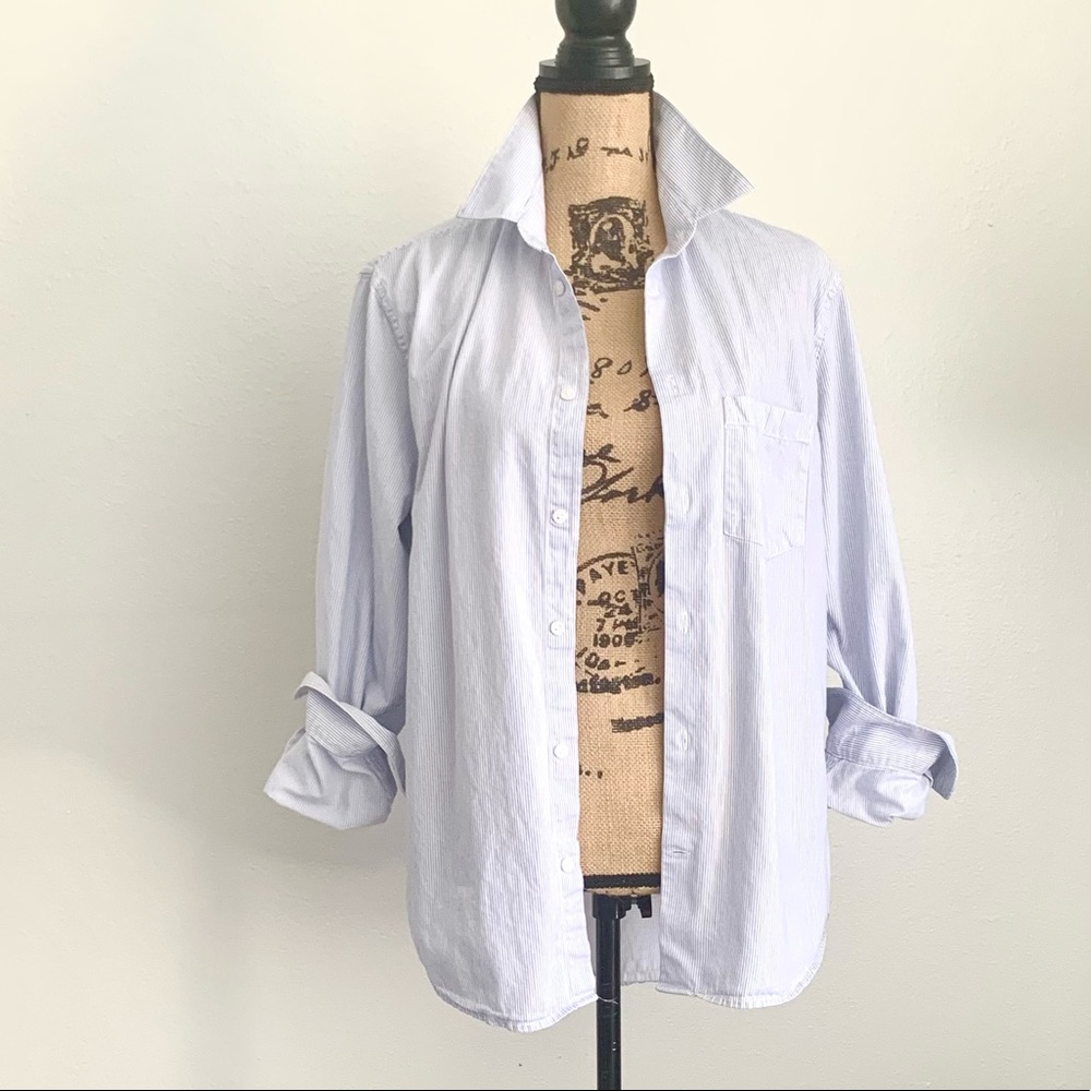 H&M Stripes Button Down Shirt